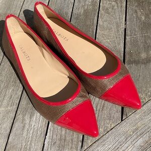 Talbots Classic Pointed Toe Ballet Flats